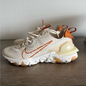 Nike react vision Pale Ivory Monarch coconut milk
